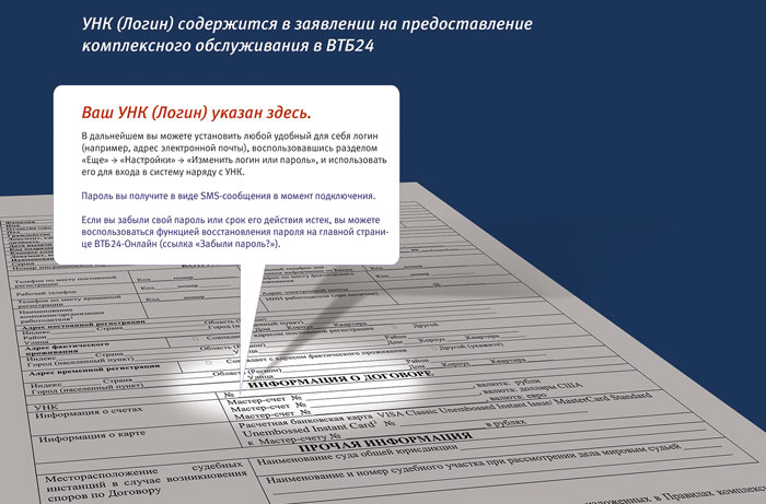 Унк и код организации зарплатный проект втб