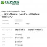 Sberbank online e applicazione mobile