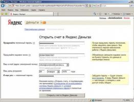 How to create a Yandex Money e-wallet: step-by-step guide Choosing a payment system
