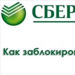 How to block a Sberbank card if you lose it or lose your phone