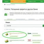 Payment of VTB 24 loan via the Internet