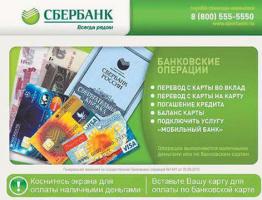 How to pay tax through a Sberbank terminal: step-by-step instructions
